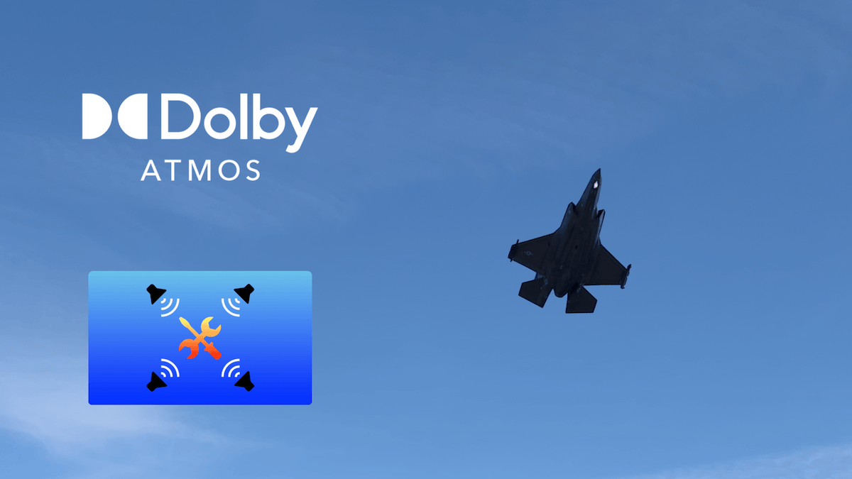 Epic Dolby Atmos Demo Features F-35 Squadron Takeoff and Flyover